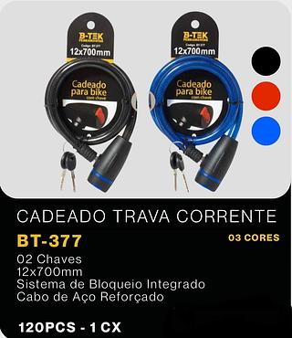 CADEADO TRAVA CORRENTE