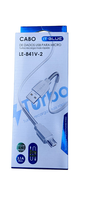 IT-BLUE CABO DE DADOS TURBO 2M 3.1A-V8