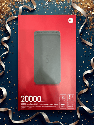 20000mAh Redmi 18W Fast Charge Power Bank