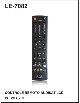 CONTROLE REMOTO AUDISAT LCD