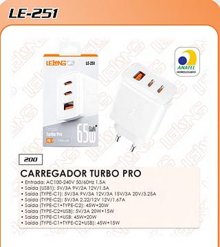 CARREGADOR TURBO PRO