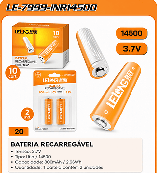 BATERIA RECARREGÁVEL