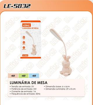 LUMINÁRIA DE MESA