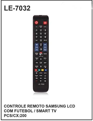 CONTROLE REMOTO SAMSUNG LCD COM FUTEBOL / SMART TV