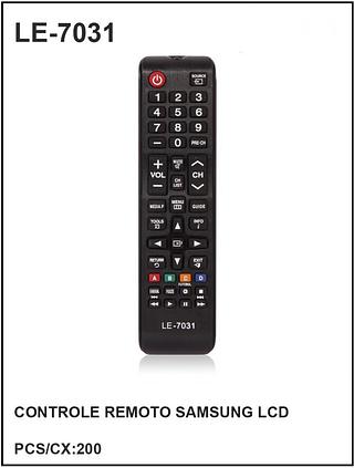 CONTROLE REMOTO SAMSUNG LCD