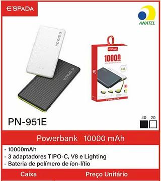 Powerbank 10000 mAh