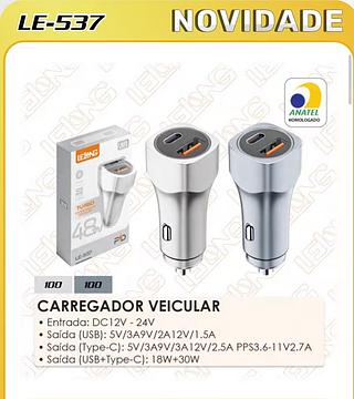 CARREGADOR VEICULAR TURBO
