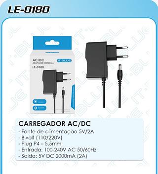FONTE DE ALIMENTAÇÃO 5V-2A