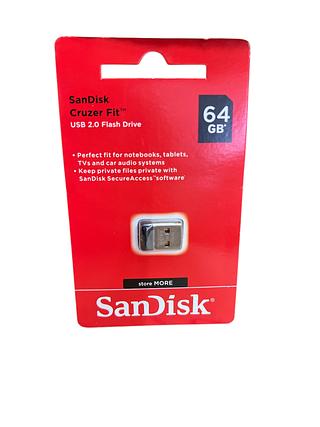 Pendrive SanDisk Cruzes FIT 64 GB