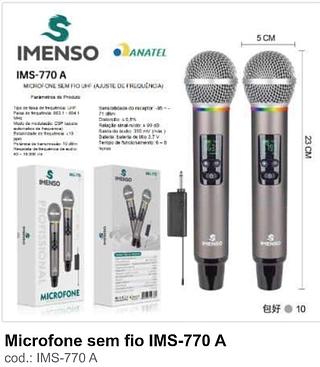 Microfone sem fio