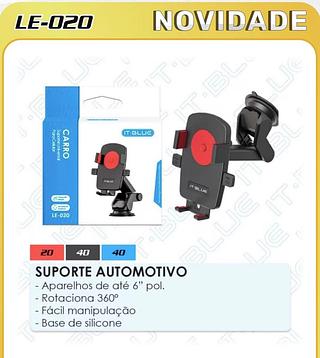 SUPORTE PARA CARRO VIDRO