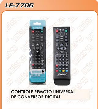 CONTROLE REMOTO UNIVERSAL DE CONVERSOR DIGITAL