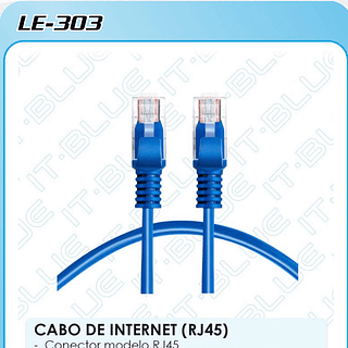 cabo de internet (RJ45)5M de comprimento