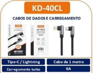 CABOS DE DADOS E CARREGAMENTO Tipo-C / Lightning
