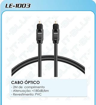 CABO ÓPTICO - 2M de comprimento