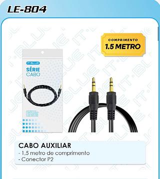 CABO AUXILIAR - 1,5 metro de comprimento - Conector P2