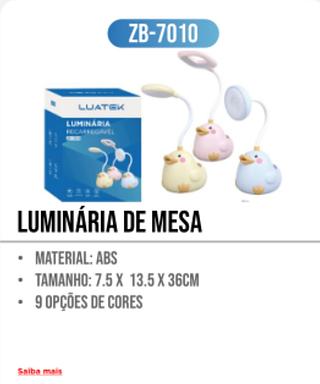 LUMINÁRIA DE MESA
