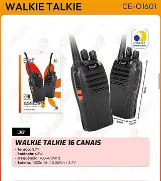 WALKIE TALKIE 16 CANAIS