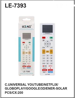 C.UNIVERSAL YOUTUBE/NETFLIX/ GLOBOPLAY/GOOGLE/3D/ENER-SOLAR