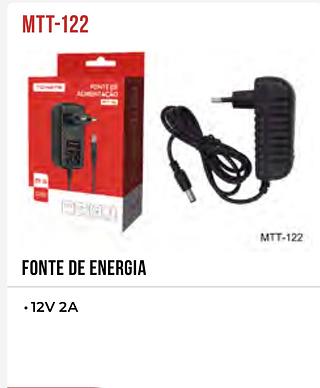 FONTE DE ALIMENTAÇÃO 12V 3A