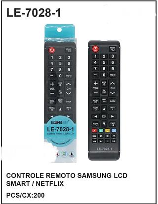 CONTROLE REMOTO SAMSUNG LCD COM SMART / NETFLIX