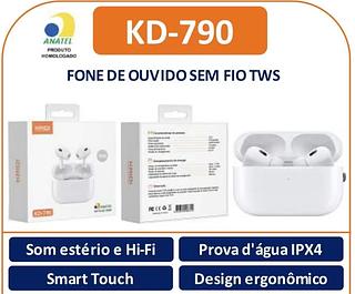 FONE DE OUVIDO SEM FIO TWS