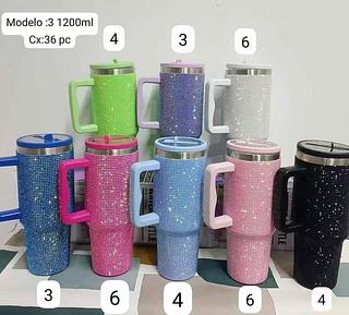 Copo 1200 ml lantejoula