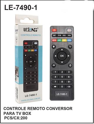 CONTROLE REMOTO CONVERSOR PARA TV BOX
