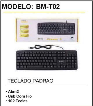 Teclado com Fio USB
