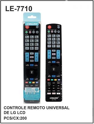 CONTROLE REMOTO UNIVERSAL DE LG LCD