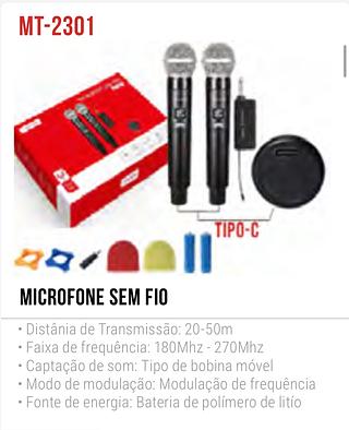 MICROFONE SEM FIO
