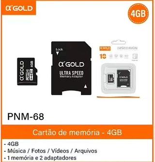 Cartão de Memória 4 GB