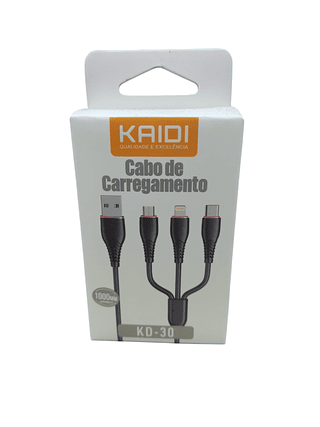 KAIDI CABO DE 1M 3AMAX